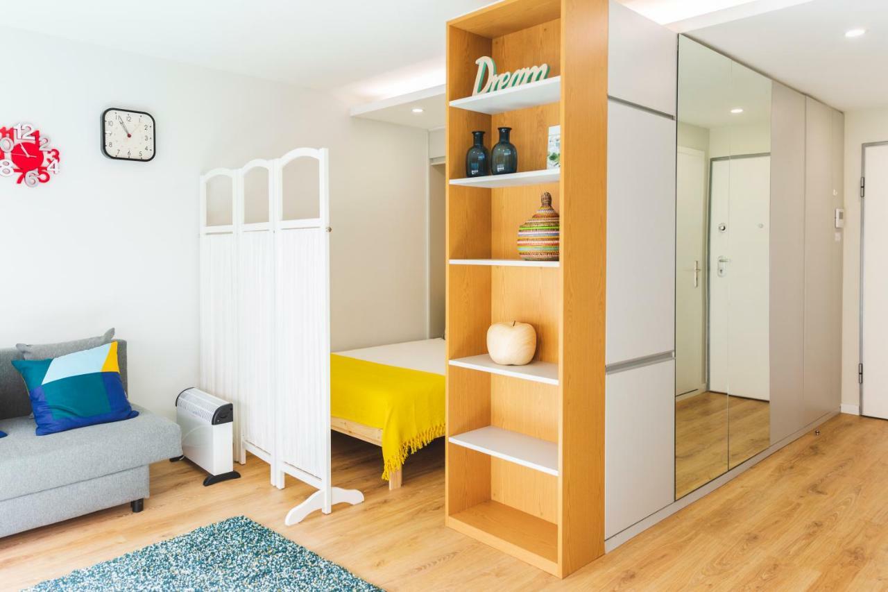 Aposentus - Cozy Marques Station Studio Apartment Porto Luaran gambar